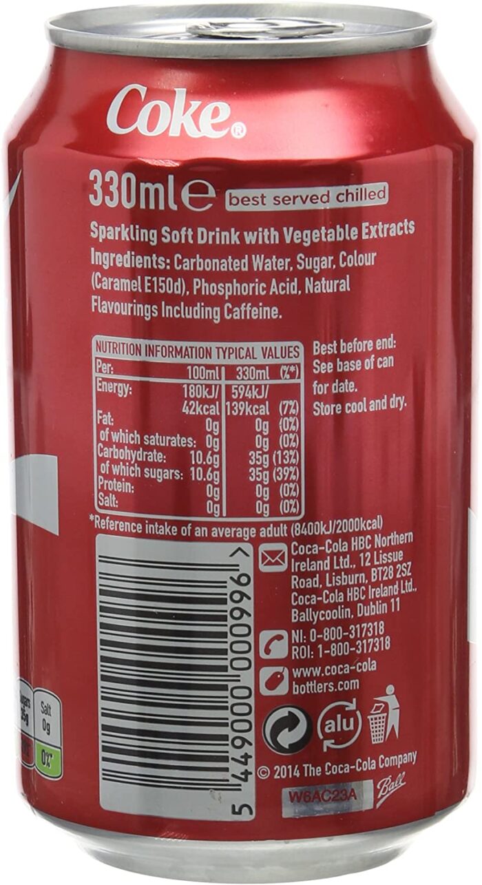 Buy Coca-Cola Cans 330ml