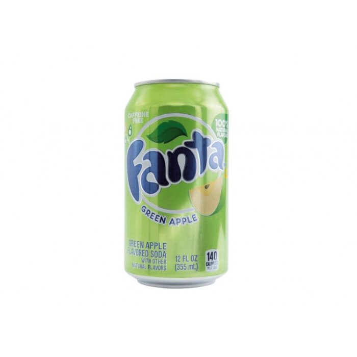 Buy Fanta Green Apple Soda Cans 355ml