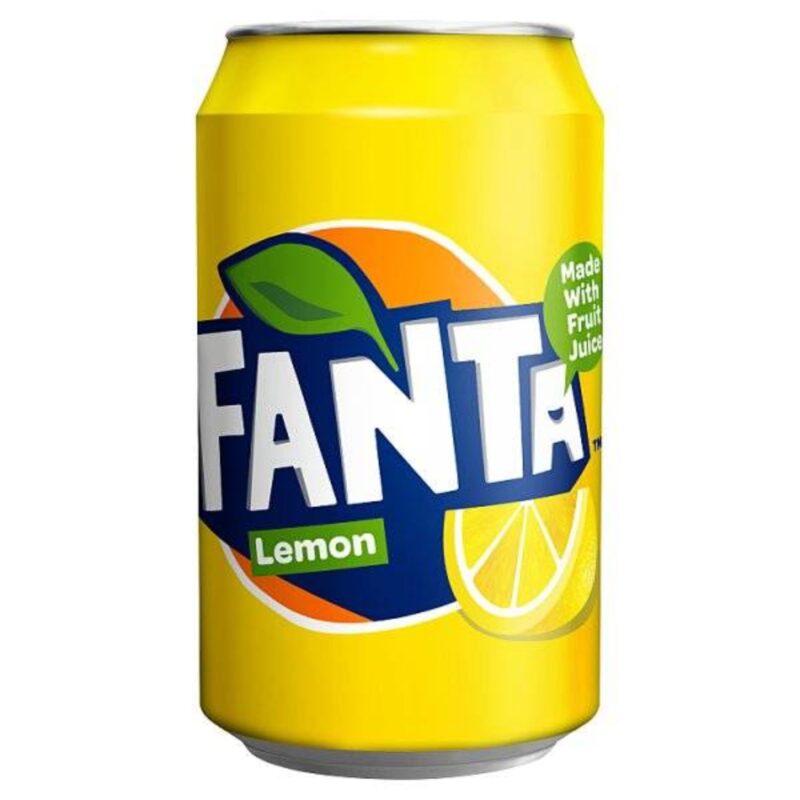 Fanta Lemon Cans 330ml